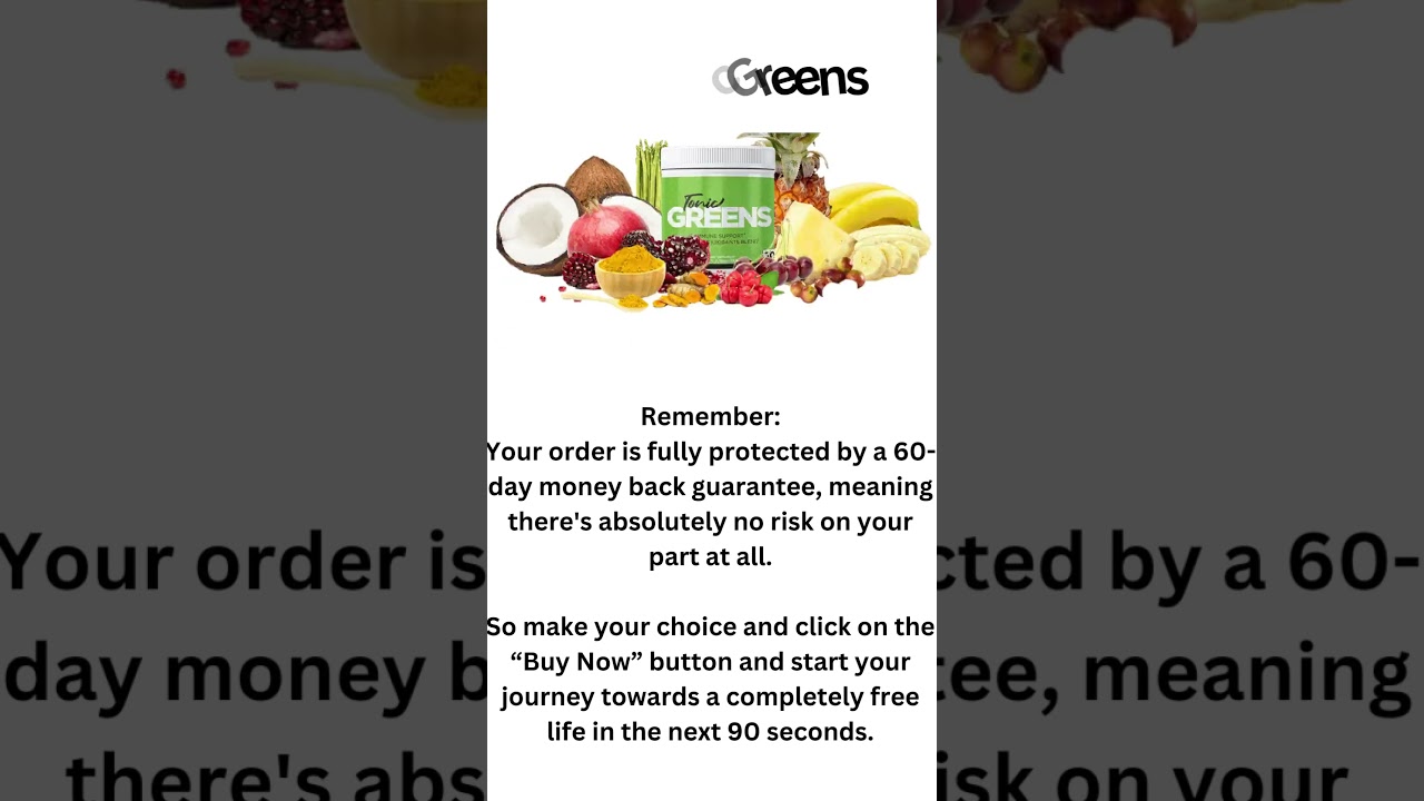 “Supplement Savvy: Your Guide to Health, Fitness, and Nutrition” TonicGreens #shorts #youtubeshorts