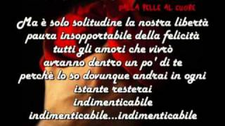 Antonello Venditti - Indimenticabile con testo chords