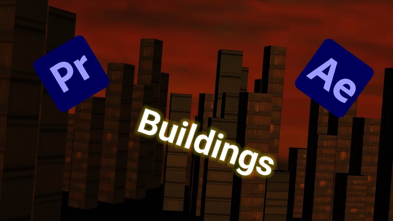 After Effects Form Buildings buildings ( with After Effects & Premiere Pro) - YouTube