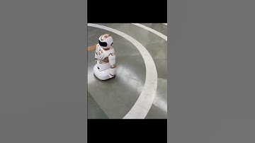 White Robot Performing Motion Sequences | Robotics in Action #robot #robotics #arduino #proteus