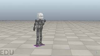Epirob 2019 Hierachical Bipedal Locomotion with CPGs and Neural Nets