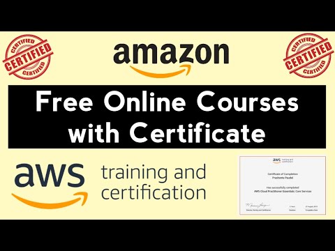 Amazon AWS Training and Certification Free Online Courses with Certificate | Amazon Web Services