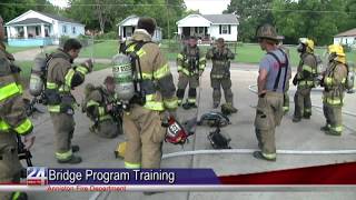 Training is Heating Up for Bridge Program Firefighters