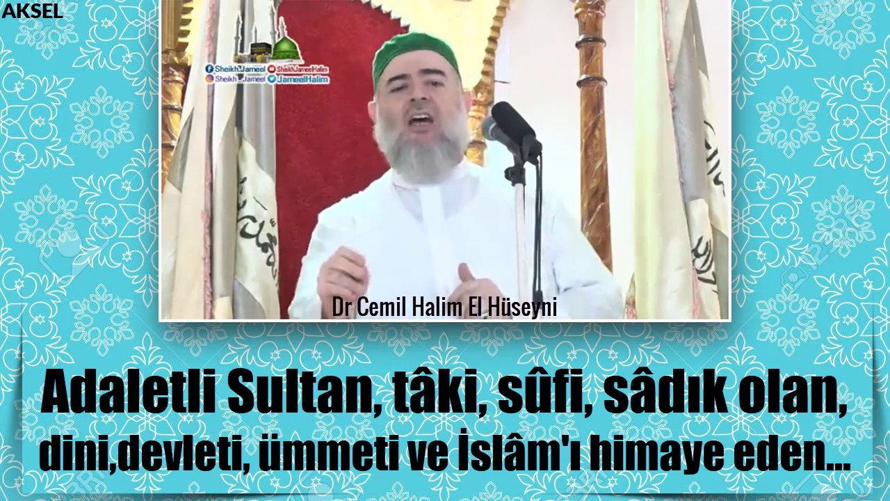 OSMANLI DEVLETİNE SALDIRANLARA CEVAP - DR.CEMİL HALİM EL HÜSEYNİ