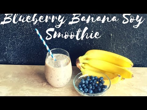 blueberry-banana-soy-smoothie-|-healthy-&-easy-low-calorie-smoothie-recipe