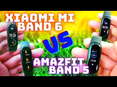 Ultimate Comparison of Xiaomi Mi Band 6 vs Amazfit Band 5 | Review and Comparison | Alexa vs Display