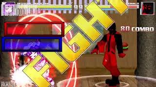 MUGEN 1.1 Redzone Magician (1~12P) VS Some characters 