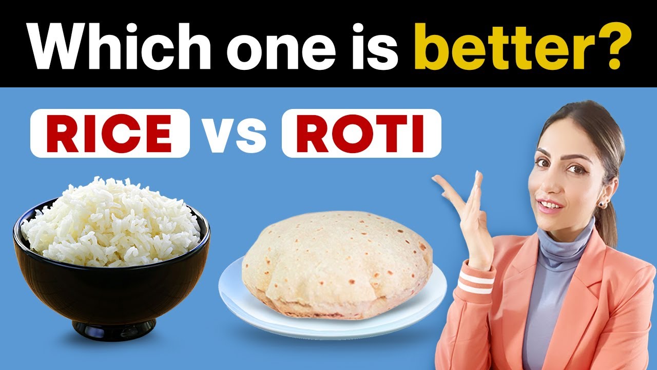Roti vs Rice Eat RICE this way for Weight Loss Palak Notes YouTube