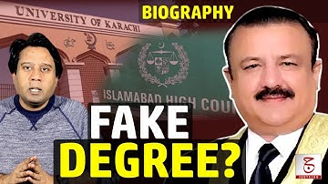 Justice Tariq Mahmood Jahangiri’s Fake Degree Scandal Explained! | Awais Ghauri @justajoo9