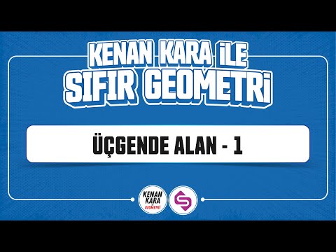 Üçgende Alan-1 | SIFIR GEOMETRİ KONU ANLATIMI