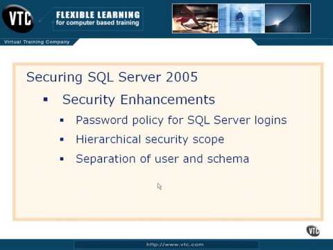 SQL Server 2005 online training Video Tutorial lesson 4 1
