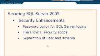 SQL Server 2005 online training Video Tutorial lesson 4 1