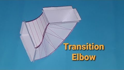 ELBOW TRANSITION DUCT/TRANSFORM ELBOW/Paano mag layout gumawa ng ducting