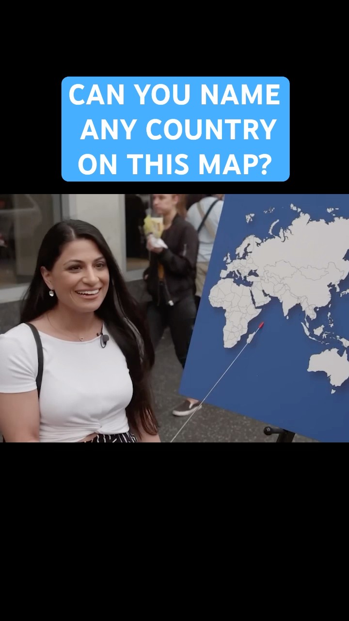 Can you name any country on this map? #FBF #Kimmel