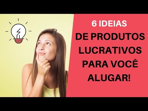 Vídeo: Materiais Para Alugar