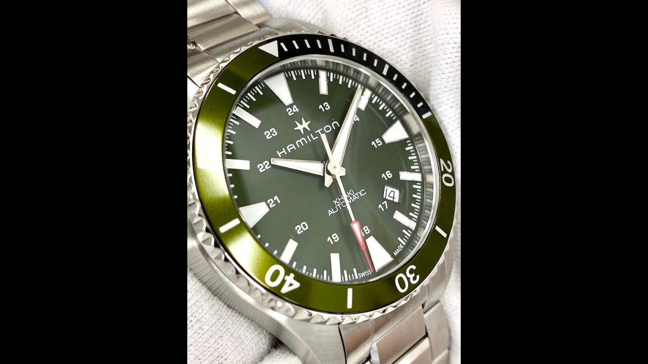 カーキ【ハミルトン H82375161】ネイビー | 欲しいっなかいしうブログ