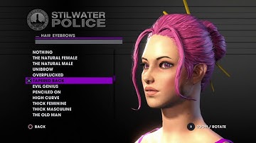 Saints Row The Third Remastered Cute Female Character Creation