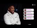 What Did Cristiano Say? 👀 GOAT Sportsperson? 🐐 Tyson Fury? 👑 12 Questions with AJ 😮‍💨 #JoshuaDubois
