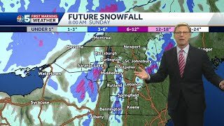 Video: Another Mild day Friday before a messy Saturday. 1.14.21