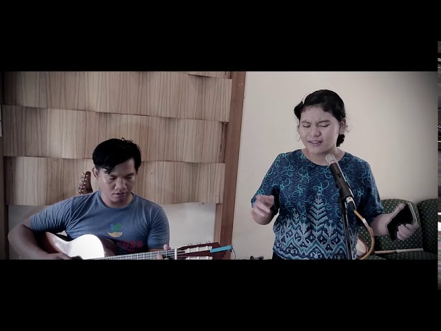 LAGU ROHANI | PELANGI KASIH |  Maria Shandi | Live Cover | Alberta Evelyn u0026 Huvang class=