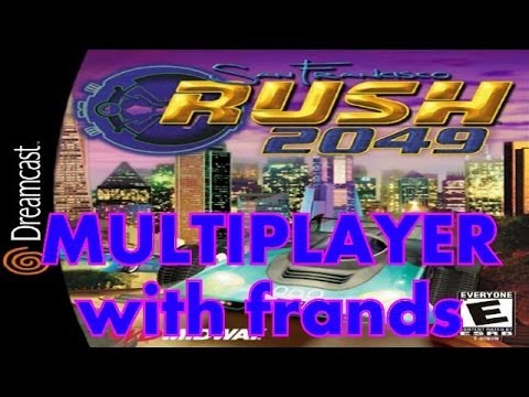 Better than Forza? San Francisco Rush 2049 Dreamcast Multiplayer Longplay