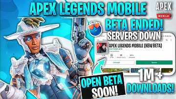 Apex Legends Mobile New Beta Servers Closed🔥 | Apex Mobile Global Version And Open Beta Release Date
