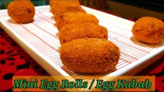 How to make Mini Egg Rolls | Special Egg rolls | बाज़ार जैसा अंडा रोल | Tiffin Recipe | Shinys Menu