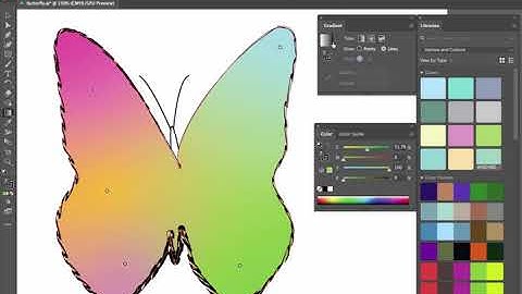 How to use the Freeform Gradient Tool in Illustrator CC 2019
