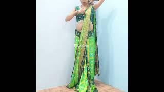 very easy simple trick saree draping #shorts #viral