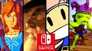 Nintendo Switch ALL LAUNCH GAME TRAILERS (NS)