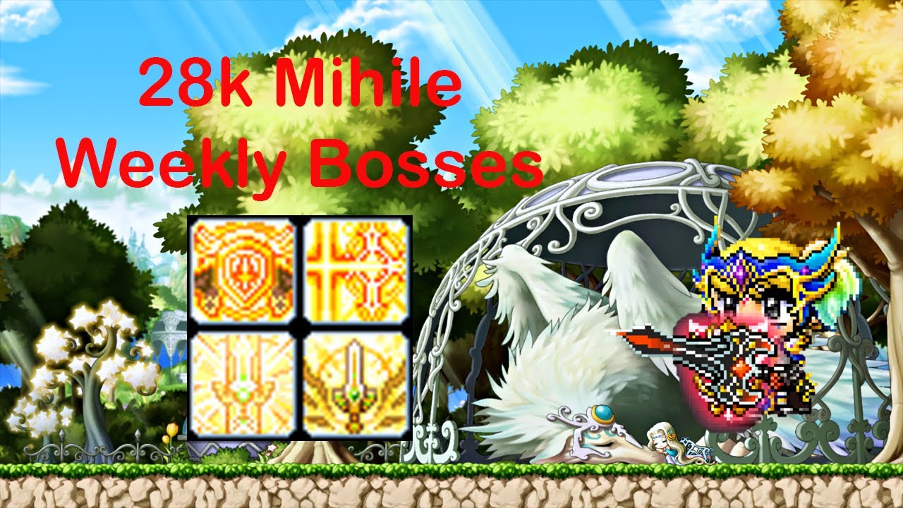 [GMS Reboot Kronos] 28k Mihile Bossing Mule. 1.3b ~20 minutes