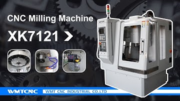 CNC Machining - WMTCNC CNC Milling Machine Working Video