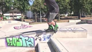 1 year of agressive inline (rollerblading) progression