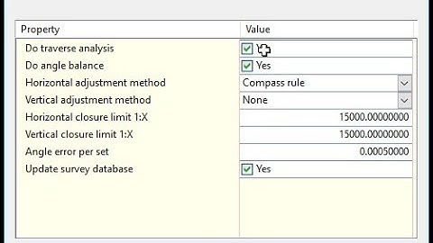 Finish Strong Friday:  Import & Adjust Conventional Survey File in RW5 Format