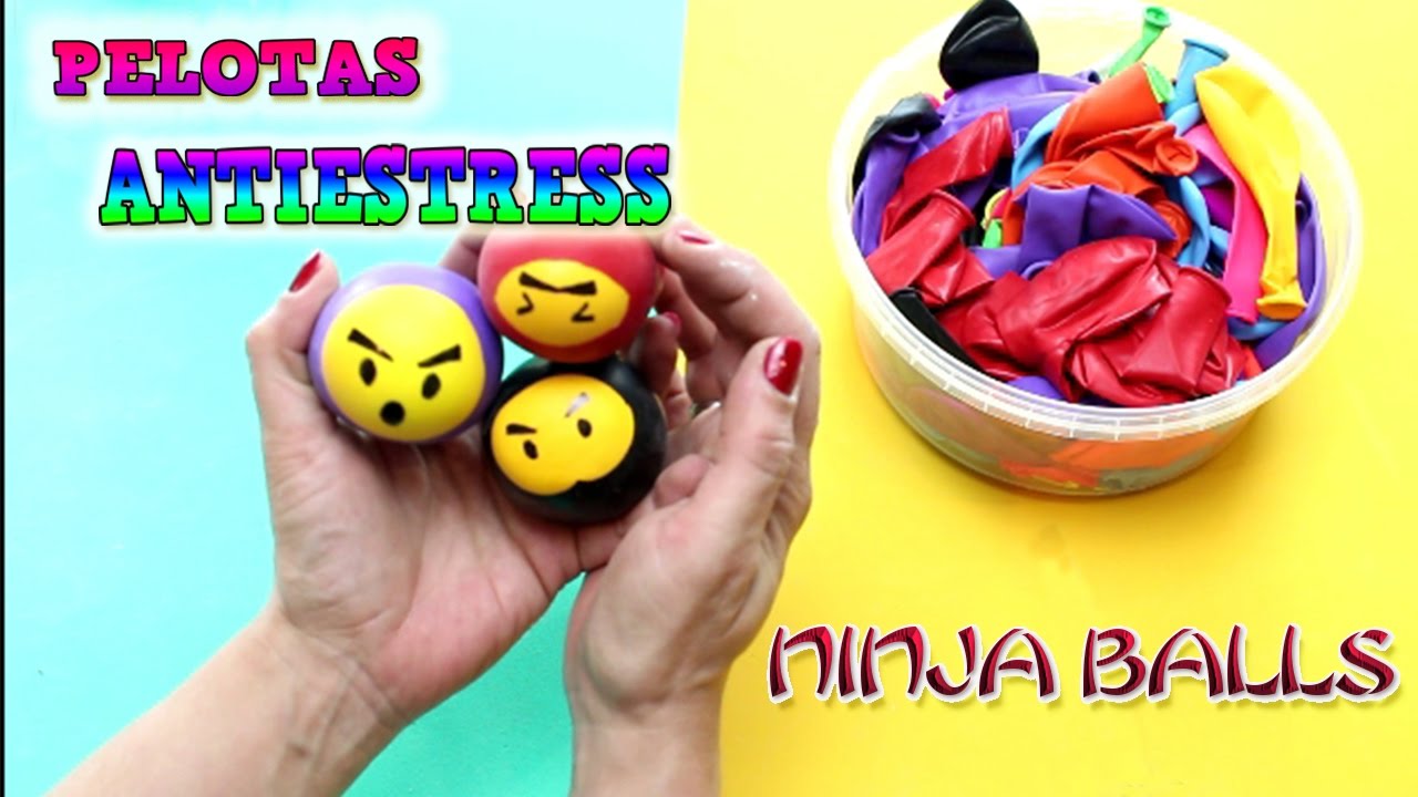 Como Hacer Pelotas Antiestres o Decorativas│PROYECTOS CASEROS 