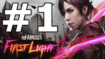 inFamous First Light Walkthrough gameplay Part 1 - Fetch (PS5)