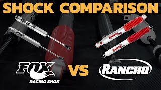 Rancho Shocks vs Fox Shocks  In the same league?