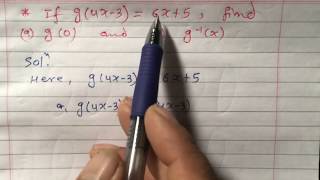 Inverse Function ll Class 10 ll IR Simkhada