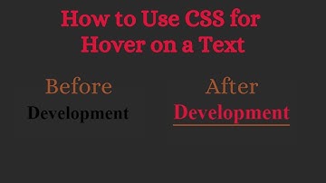 How to Use CSS for Hover on a Text #javascript #frontend #animation #loader #loading