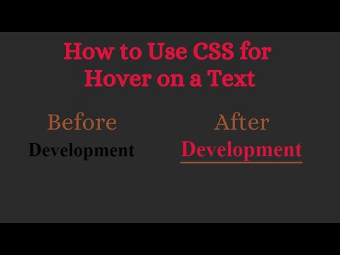 How to Use CSS for Hover on a Text #javascript #frontend #animation #loader #loading