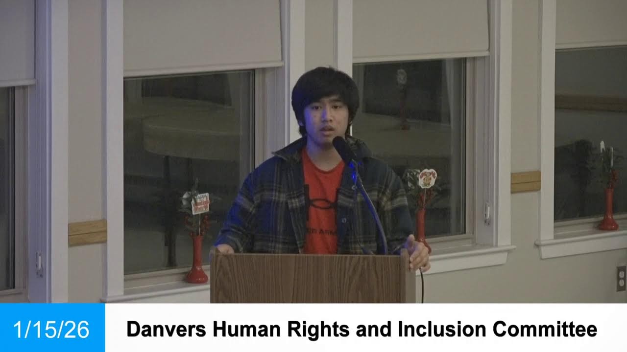 Danvers Human Rights and Inclusion Committee Meeting - 1/15/26