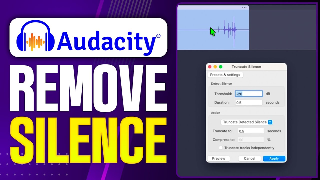 Как удалить паузы в Audacity — пошаговая инструкция (2026)