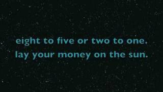 Video thumbnail of "chances - five for fighting - lyrics on screen"