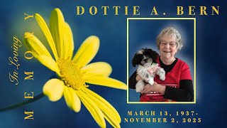 Dottie A. Bern Funeral November 7, 2025