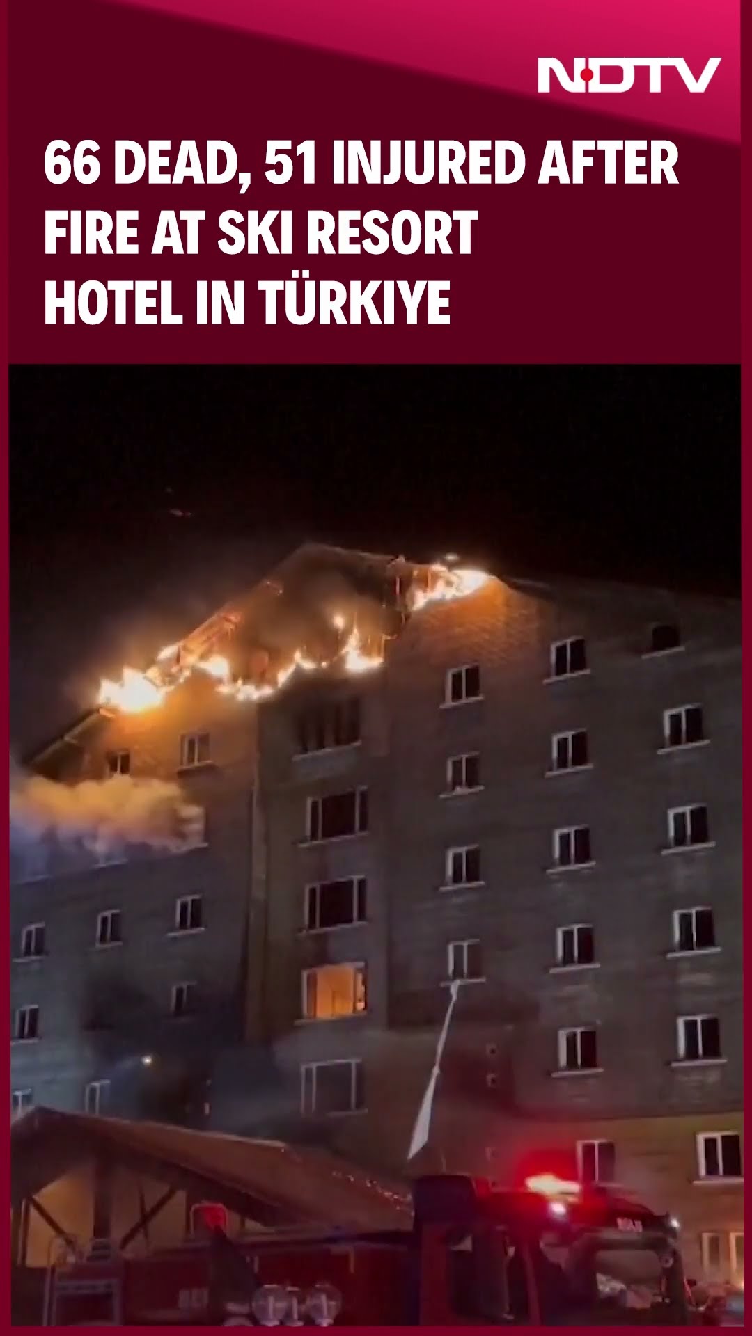 Turkey Fire | 66 Killed In Fire At Turkey Ski Resort, Some Died Trying To Jump To Safety