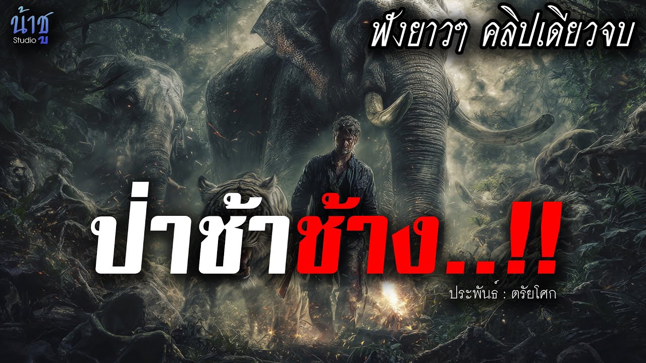 ป่าช้าช้าง ฟังยาวๆ คลิปเดียวจบ - ตรัยโศก🎙️น้าชู