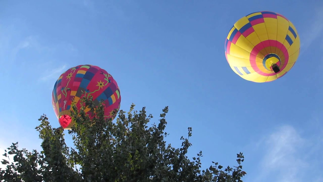 Hot Air Balloons Take Off! YouTube