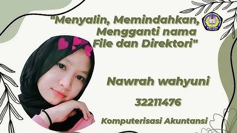 Menyalin, Memindahkan dan Mengganti nama File & Direktori | di CLI | LINUX