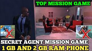 SECRET AGENT MISSION GAME | 1 GB & 2 GB RAM MOBILE GAME | HIGH GRAPHIC GAME FOR ANDROID 2020 screenshot 5