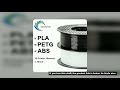 KINGROON 10KG PLA/ ABS/ PETG Filament 1.75mm Black White Gray , Wholesale 10 Rolls PLA ABS PETG Plas